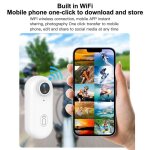 Camera sport mini 1080p wifi ultra - compacte avec large angle et batterie longue durée noir yonis Camera sport mini 1080p wifi ultra - compacte avec large angle et batterie longue durée noir yonis