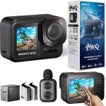 Camra sport motion max 5k 30mp, ipx8 etanche jusqua 20 m, camra sous - marine wifi eis double ecran, ...