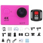 Camra sport ultra hd 4k 1080p / 30fps wifi 2. 0 ecran etanche tlcommande 30m casque sous - marin vido ...
