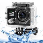 Camera sport wifi tanche caisson waterproof 12 mp full hd noir