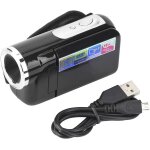 Camra vido numrique portable de petite taille, camra vido numrique pour la course a vlo (noir) ...