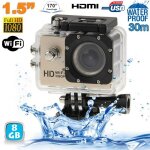 Caméra wifi sport embarquée plongée caisson caméscope 12mp full hd 1080p or 8go yonis Caméra wifi sport embarquée plongée caisson caméscope 12mp full hd 1080p or 8go yonis