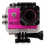 Caméra wifi sport embarquée plongée caisson caméscope 12mp full hd 1080p rose + sd 8go yonis Caméra wifi sport embarquée plongée caisson caméscope 12mp full hd 1080p rose + sd 8go yonis