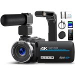 Caméscope 4k 80mp hd caméra vidéo pour youtube, 30fps webcam a vision nocturne ir caméra, zoom numérique ... Caméscope 4k 80mp hd caméra vidéo pour youtube, 30fps webcam a vision nocturne ir caméra, zoom numérique ...