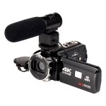 Cam�scope dv wifi ultra hd 1080p 16x zoom num�rique 4k avec objectif et microphone, appareil photo + ...