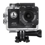 Cam�scope dvr d'action de cam�ra de sport �tanche ultra hd wifi 2 pouces 1080p, noir