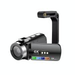 Caméscope numérique 4k vision nocturne couleur wifi ecran rotatif 3 pouces yonis Caméscope numérique 4k vision nocturne couleur wifi ecran rotatif 3 pouces yonis