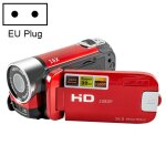 Cam�scope num�rique hd 16 millions pixels zoom 16x stabilisation image sd 32gb + sd 16go rouge yonis