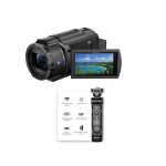 Camscope sony fdr - ax43a uhd handycam trpied sans fil kingma bm - sr4