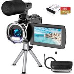Camscope vido 4k 36 mp vlogging camra pour appareil photo numrique youtube 30 fps 3, 0 '' 270 avec ...