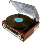 Camry cr - 1113 tourne - disque (33 / 45 / 78 rpm) marron