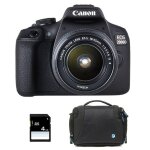 Canon eos 2000d + 18 - 55 is ii garanti 3 ans + sac + sd 4go