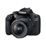 Canon eos 2000d - appareil photo numrique - reflex - 24. 1 mp - aps - c - 1080p / 30 pi / s - 3x zoom ...