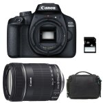 Canon eos 4000d + 18 - 135 is garanti 3 ans + sac + sd 4go