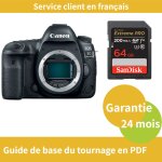Canon eos 5d mark iv body + sandisk 64gb extreme pro sdxc uhsi u3 v30 4k 200mbs