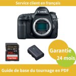 Canon eos 5d mark iv cam�ra + canon batterie lp - e6nh officielle + sandisk 256 go extreme pro carte ...