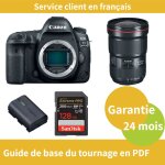 Canon eos 5d mark iv camra + canon objectif ef 16 - 35mm f / 2. 8 l iii usm + canon batterie lp - e6nh ...