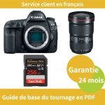 Canon eos 5d mark iv camra + canon objectif ef 16 - 35mm f / 2. 8 l iii usm + sandisk 256 go extreme ...