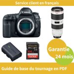 Canon eos 5d mark iv caméra + canon objectif ef 70 - 200mm f / 2. 8 l is iii usm + canon batterie lp ... Canon eos 5d mark iv caméra + canon objectif ef 70 - 200mm f / 2. 8 l is iii usm + canon batterie lp ...