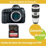 Canon eos 5d mark iv caméra + canon objectif ef 70 - 200mm f / 2. 8 l is iii usm + sandisk 128 go extreme ... Canon eos 5d mark iv caméra + canon objectif ef 70 - 200mm f / 2. 8 l is iii usm + sandisk 128 go extreme ...