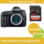 Canon eos 5d mark iv camera + sandisk 256go extreme pro carte sdxc jusqu'� 200 mos