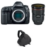 Canon eos 5d mark iv + ef 24 - 70mm f / 2. 8l ii usm + sac garantie 2 ans
