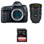 Canon eos 5d mark iv + ef 24 - 70mm f / 2. 8l ii usm + sandisk 256gb extreme pro uhs - i sdxc 170 mb ... Canon eos 5d mark iv + ef 24 - 70mm f / 2. 8l ii usm + sandisk 256gb extreme pro uhs - i sdxc 170 mb ...