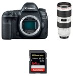 Canon eos 5d mark iv + ef 70 - 200mm f / 2. 8l is iii usm + sandisk 64gb extreme pro uhs - i sdxc 170 ...