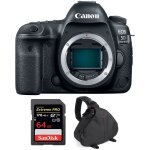 Canon eos 5d mark iv nu + sandisk 64gb extreme pro uhs - i sdxc 170 mb / s + sac garantie 2 ans