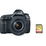 Canon eos 5d mark iv reflex 30. 4 mpix + objectif kit ef 24 - 105mm f4l is ii usm + 64gb sd card