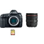 Canon eos 5d mark iv reflex 30. 4 mpix + objectif kit ef 24 - 70mm f4l is usm + 64gb sd card