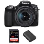 Canon eos 90d + 18 - 135mm f / 3. 5 - 5. 6 is usm + sandisk 128gb extreme pro uhs - i sdxc 170 mb / s ...