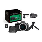 Canon eos r50 + rf - s 18 - 45mm f / 4. 5 - 6. 3 is stm + micro + trepied + telecommande + carte sd + ...