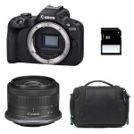 Canon eos r50 + rf - s 18 - 45mm f / 4. 5 - 6. 3 is stm garanti 3 ans + sac + carte sd 8 go