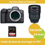Canon eos r6 camera + canon objectif rf 28 - 70mm f / 2 l usm + sandisk 256 go extreme pro carte sdxc ...
