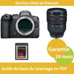 Canon eos r6 camera + canon objectif rf 28 - 70mm f / 2 l usm + sandisk 256gb extreme sd card pro cfexpress ...