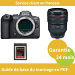 Canon eos r6 camera + canon objectif rf 28 - 70mm f / 2 l usm + sandisk 512gb extreme sd card pro cfexpress ...