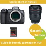 Canon eos r6 camera + canon objectif rf 28 - 70mm f / 2 l usm + sandisk 64gb extreme sd card pro cfexpress ...