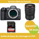 Canon eos r6 camera + canon objectif rf24 - 70mm f / 2. 8 l is usm + sandisk 128 go extreme pro carte ...