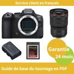 Canon eos r6 mark ii cam�ra + canon objectif rf 15 - 35mm f / 2. 8 l is usm + canon batterie lp - e6nh ...