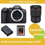 Canon eos r6 mark ii cam�ra + canon objectif rf 15 - 35mm f / 2. 8 l is usm + canon batterie lp - e6nh ...