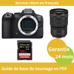 Canon eos r6 mark ii camra + canon objectif rf 15 - 35mm f / 2. 8 l is usm + sandisk 128 go extreme ...