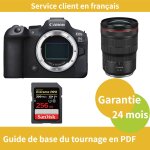 Canon eos r6 mark ii camra + canon objectif rf 15 - 35mm f / 2. 8 l is usm + sandisk 256 go extreme ...
