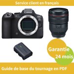 Canon eos r6 mark ii cam�ra + canon objectif rf 28 - 70mm f / 2 l usm + canon batterie lp - e6nh officielle ...