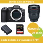 Canon eos r6 mark ii cam�ra + canon objectif rf 28 - 70mm f / 2 l usm + canon batterie lp - e6nh officielle ...
