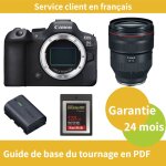 Canon eos r6 mark ii cam�ra + canon objectif rf 28 - 70mm f / 2 l usm + canon batterie lp - e6nh officielle ...