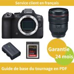Canon eos r6 mark ii cam�ra + canon objectif rf 28 - 70mm f / 2 l usm + canon batterie lp - e6nh officielle ...