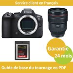 Canon eos r6 mark ii camra + canon objectif rf 28 - 70mm f / 2 l usm + sandisk 128 go extreme sd card ...