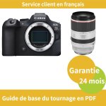 Canon eos r6 mark ii camra + canon objectif rf 70 - 200mm f2, 8 l is usm