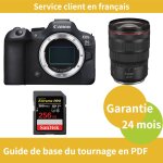 Canon eos r6 mark ii camra + canon objectif rf24 - 70mm f / 2. 8 l is usm + sandisk 256 go extreme pro ...